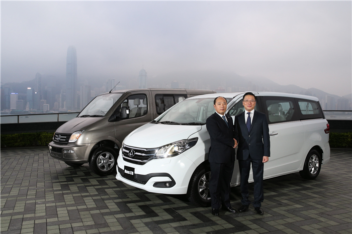 BB电子大通在香港正式上市 带来宽体轻客V80和MPV G10多款产品